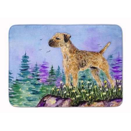 Carolines Treasures Border Terrier Machine Washable Memory Foam Mat SS8664RUG